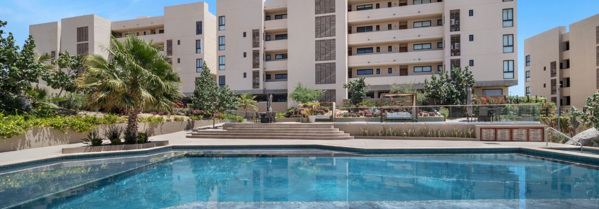 A panoramic view of the Cuatrovientos community